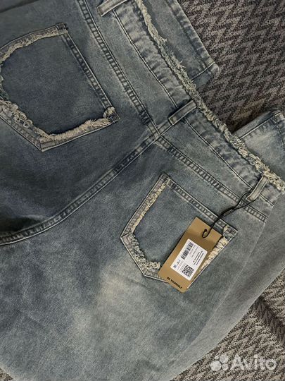 Джинсы женские широкие размер 38