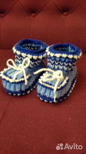 Пинетки вязаные