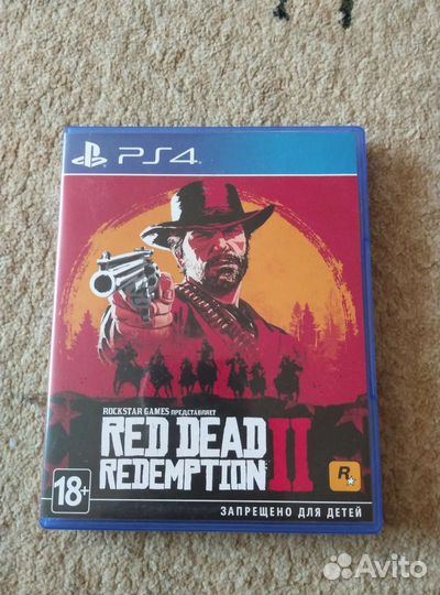 Игра для приставки пс4 рдр2