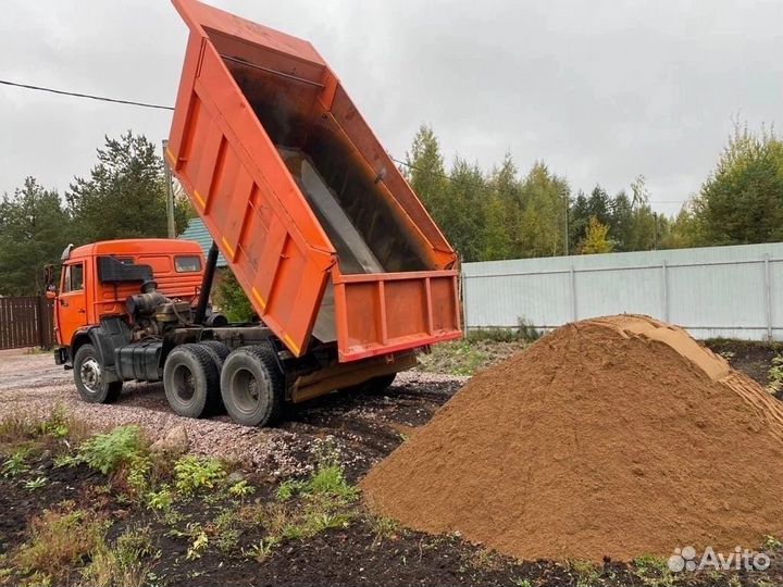 Песок щебень грунт без посредников