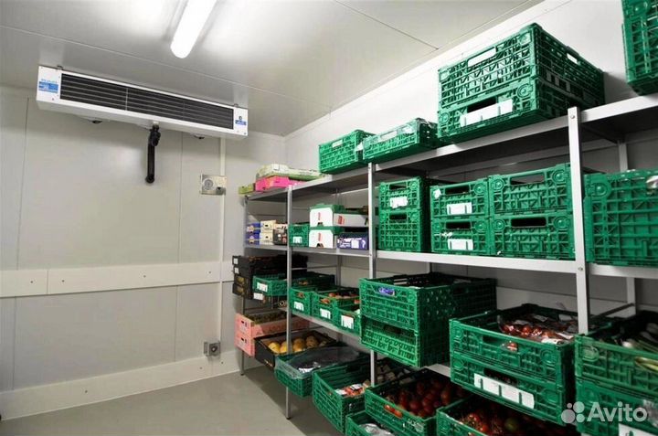 Холодильный склад для хранения овощей, фруктов