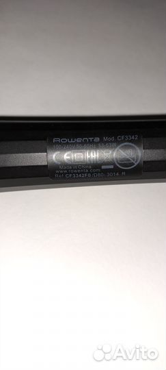 Щипцы для завивки волос Rowenta keratin&shine