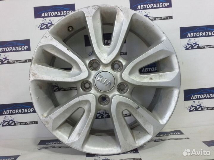 Диск литой Kia 6,5Jx16 R16 5 болтов