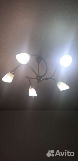 Комплект люстра и 2 светильника