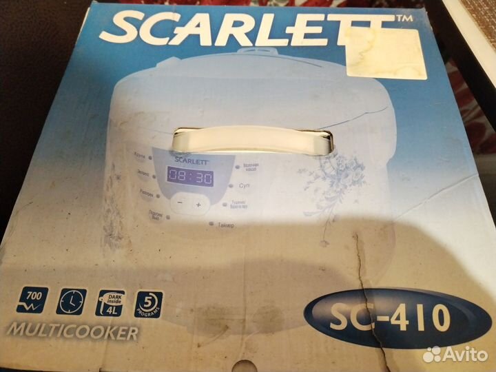 Мультиварка scarlett sc-410