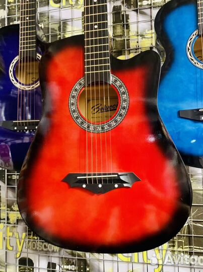 Акустическая гитара + аксессуар