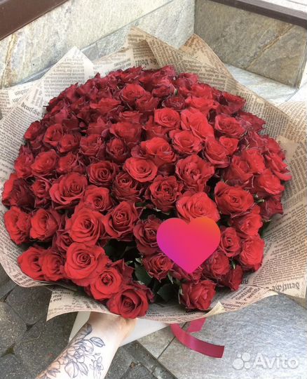 Букеты из роз