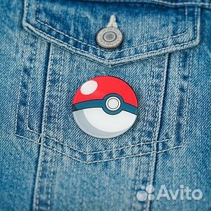Значок виниловый Покемон