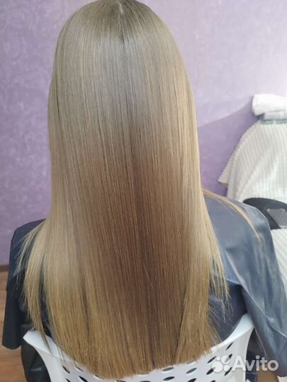 Кератиновое выпрямление/Ботокс волос