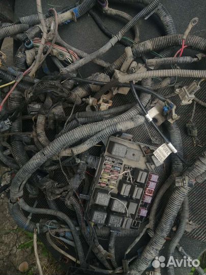 Проводка подкапотная на шевролет ланос