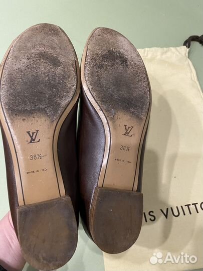 Балетки louis vuitton 38,5 оригинал