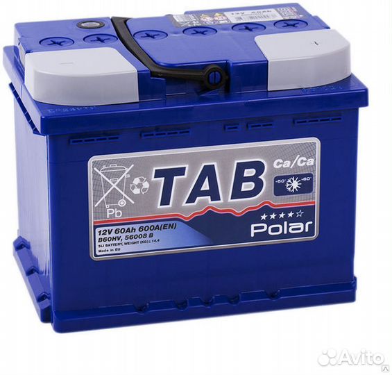 Аккумулятор TAB Polar 60 Ач
