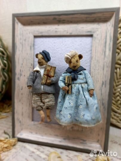 Мишка тедди ручная работа