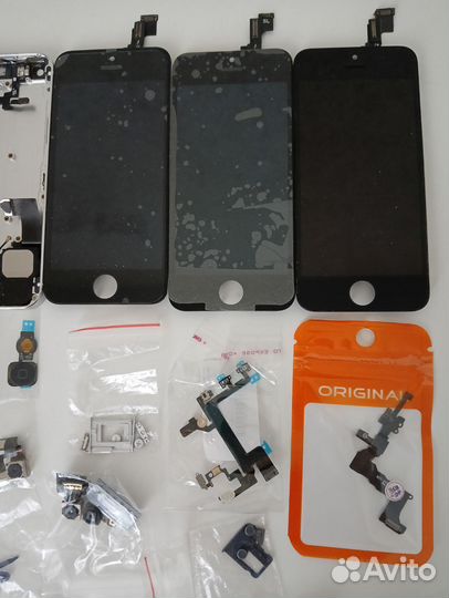 Запчасти для iPhone 5, 5s, 5c, 6