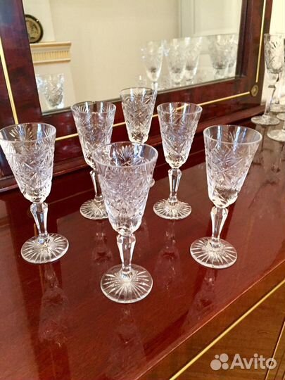 Цветной хрусталь. Хрусталь. Винтаж. СССР