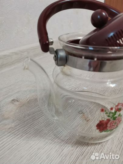 Чайник заварочный стеклянный