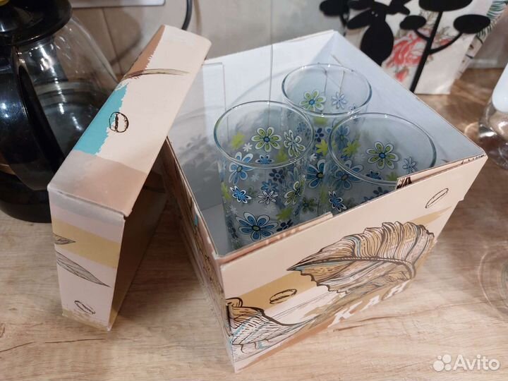 Стаканы стеклянные