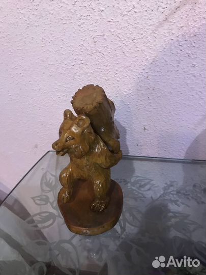 Сувенир из дерева, хохломы, бересты, мраморная кро