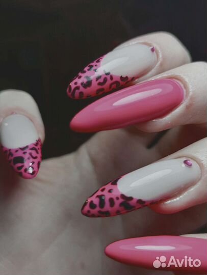 Маникюр,покрытие гель лаком, наращивание