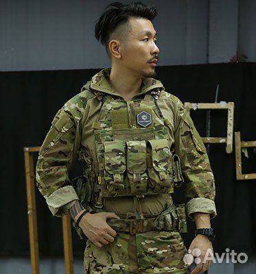 Боевой тактический жилет мультикам