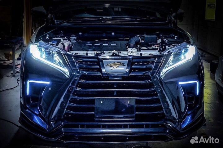 Бампер тюнинг Rojam оригинал(Japan) Toyota Harrier