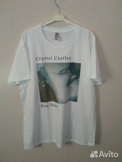 Футболка crystal castles