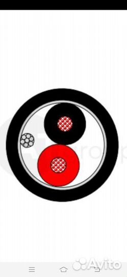 Кабель микрофонный draka AC S 24/7 1P