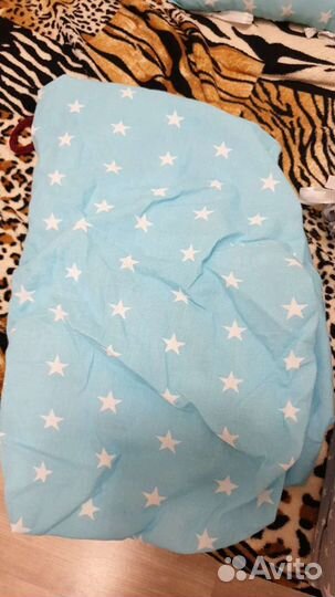 Бортики подушки в кроватку