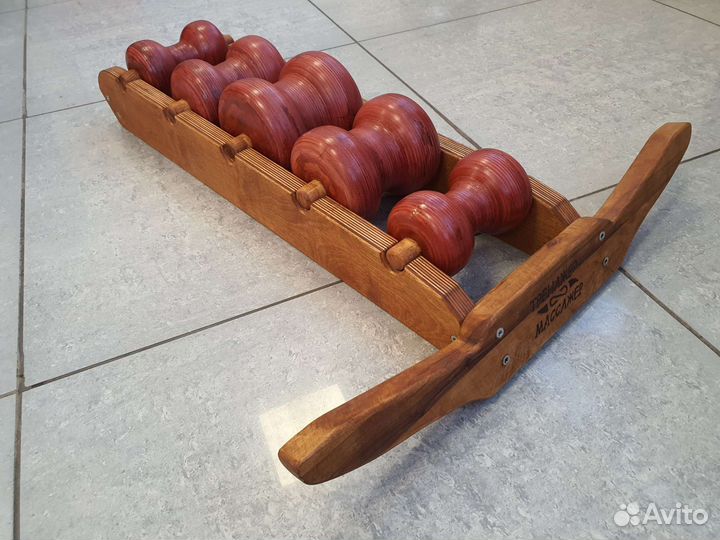 Массажёр для спины роликовый