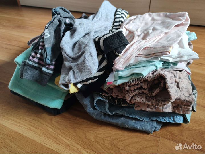 Детские вещи пакетом для девочек 116 122