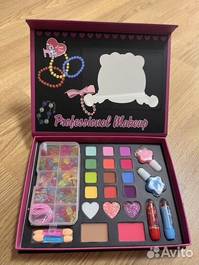 Набор детской косметики +браслеты