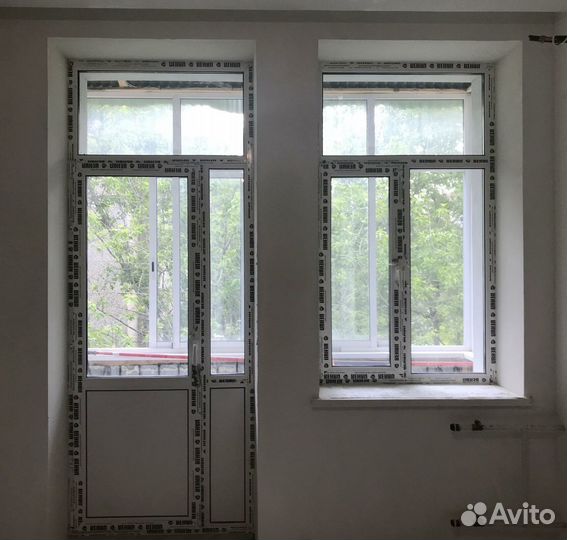 Пластиковые окна двери балконы