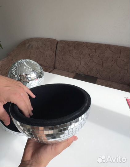 Шкатулка из диско шара