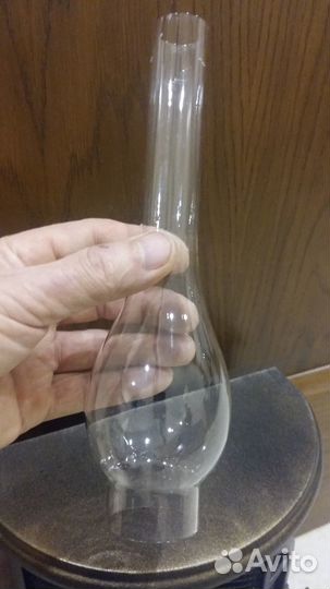 Стеклянный плафон для керосиновой лампы