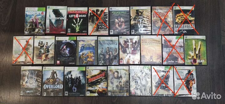 Игры на дисках для Xbox