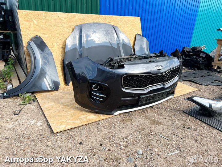 Ноускат Kia Sportage 4 2015-2018 морда в сборе