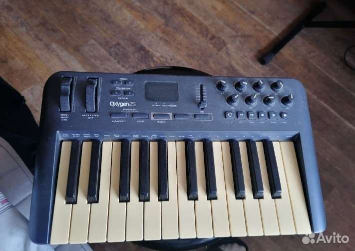 Midi клавиатура m audio oxygen 25