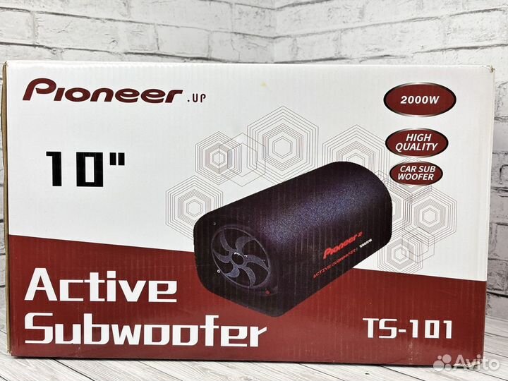 Активный сабвуфер pioneer 10дюймов