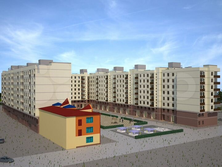 Апартаменты-студия, 38 м², 5/12 эт.