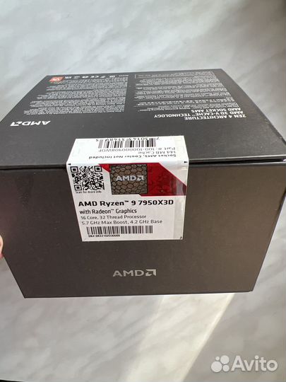 Процессор AMD Ryzen 7950x3D