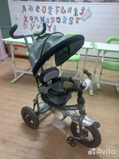 Велосипед с родительской ручкой