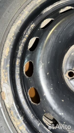 Диски штампованные r16 vag