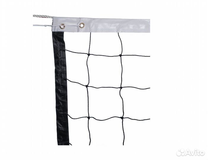 Волейбольная сетка 9.7х1м, полиэстер 1,3 мм, новая