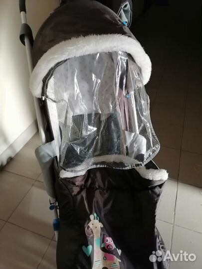 Детские санки коляска