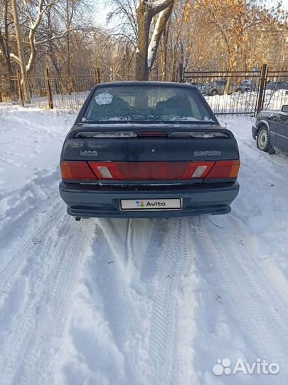 ВАЗ 2115 Samara 1.5 МТ, 2005, 228 000 км