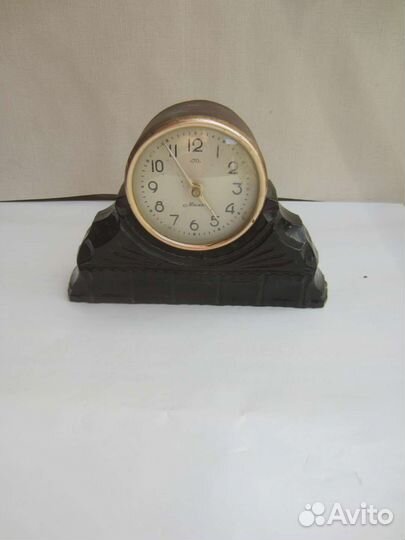 Настольные каминные часы Маяк СССР