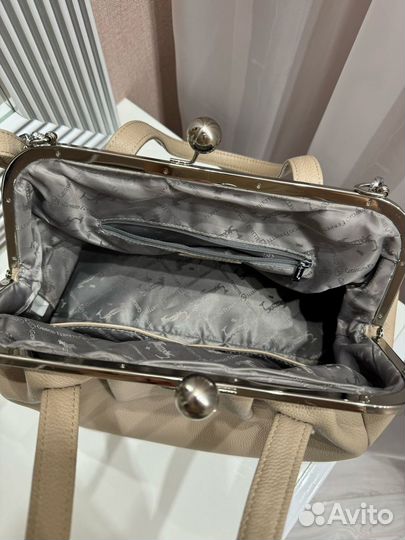 Сумка женская натуральная кожа италия