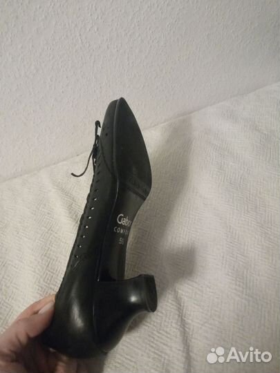 Туфли черные Gabor comfort