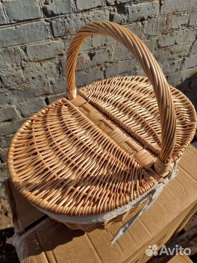Корзина плетеная для пикника