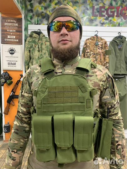 LBT 6094 Плитоносец Олива 5 Магазинов + Аптечка